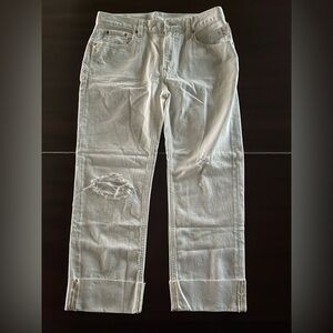 NWT GAP Girlfriend Mid Rise Lightweight Jeans